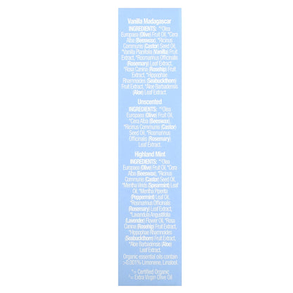 Badger, Holiday Lip Balm Set, Blue Box, 3 Piece Set, 0.15 oz (4.2 g) Each