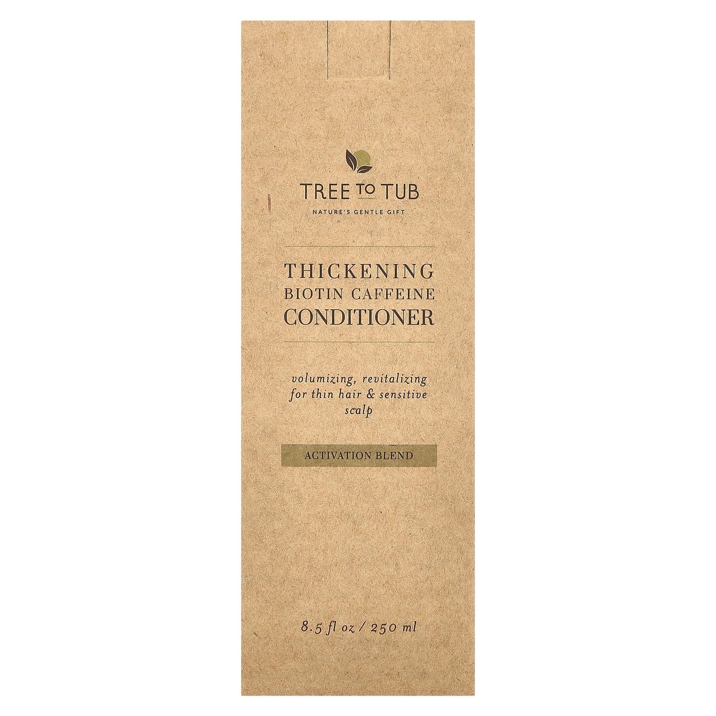 Tree To Tub, Thickening Biotin Caffeine Conditioner, 8.5 fl oz (250 ml)