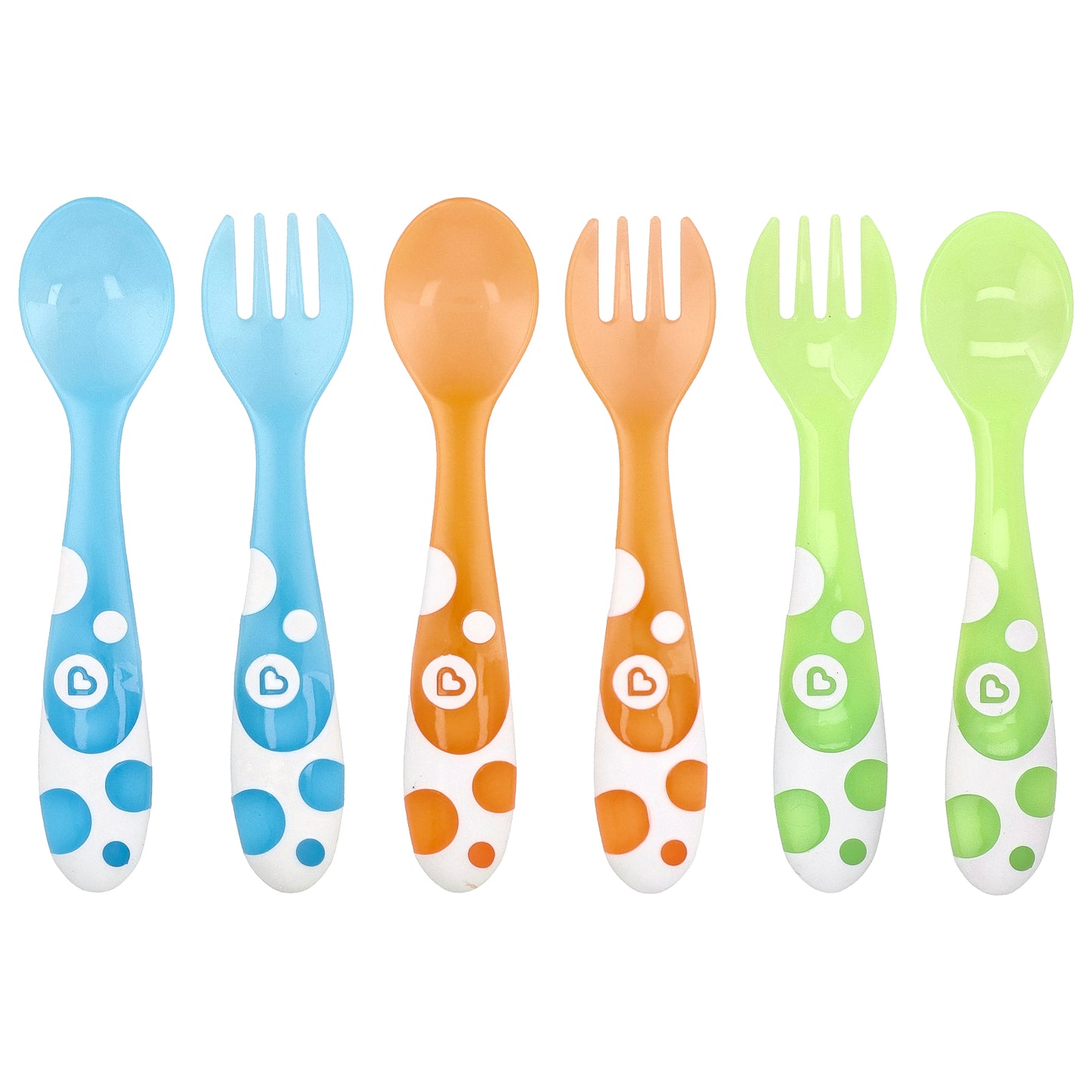 Munchkin, Multi™, Forks & Spoons, 12 Months+, 6 Count