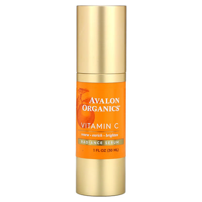 Avalon Organics, Vitamin C, Radiance Serum , 1 fl oz (30 ml)