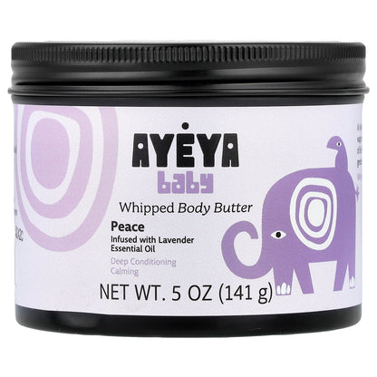 Ayeya, Baby, Whipped Body Butter, Lavender, 5 oz (141 g)