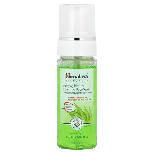 Himalaya, Purifying Neem Foaming Face Wash, Normal to Oily Skin, 5.07 fl oz (150 ml)