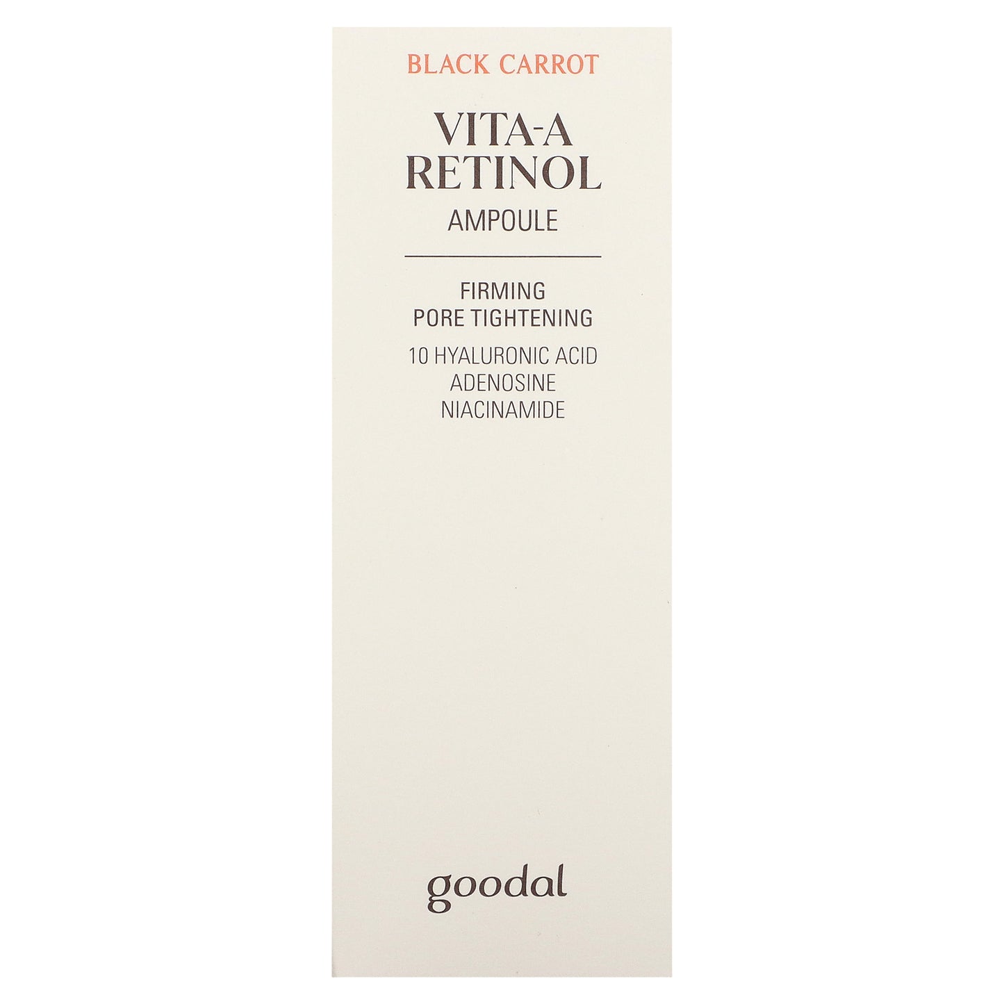 Goodal, Black Carrot, Vita-A Retinol Ampoule, 1.01 fl oz (30 ml)