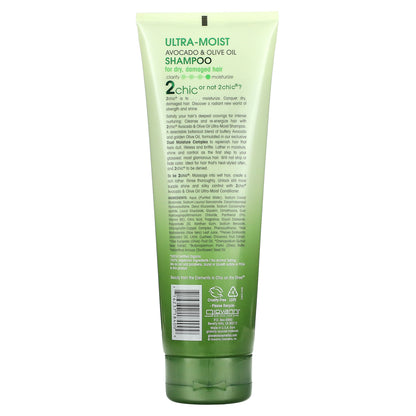 Giovanni, 2chic, Ultra-Moist Shampoo, For Dry, Damaged Hair, Avocado + Olive Oil, 8.5 fl oz (250 ml)