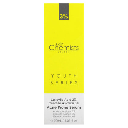 skinChemists, Youth Series, Acne Prone Serum, 1.01 fl oz (30 ml)