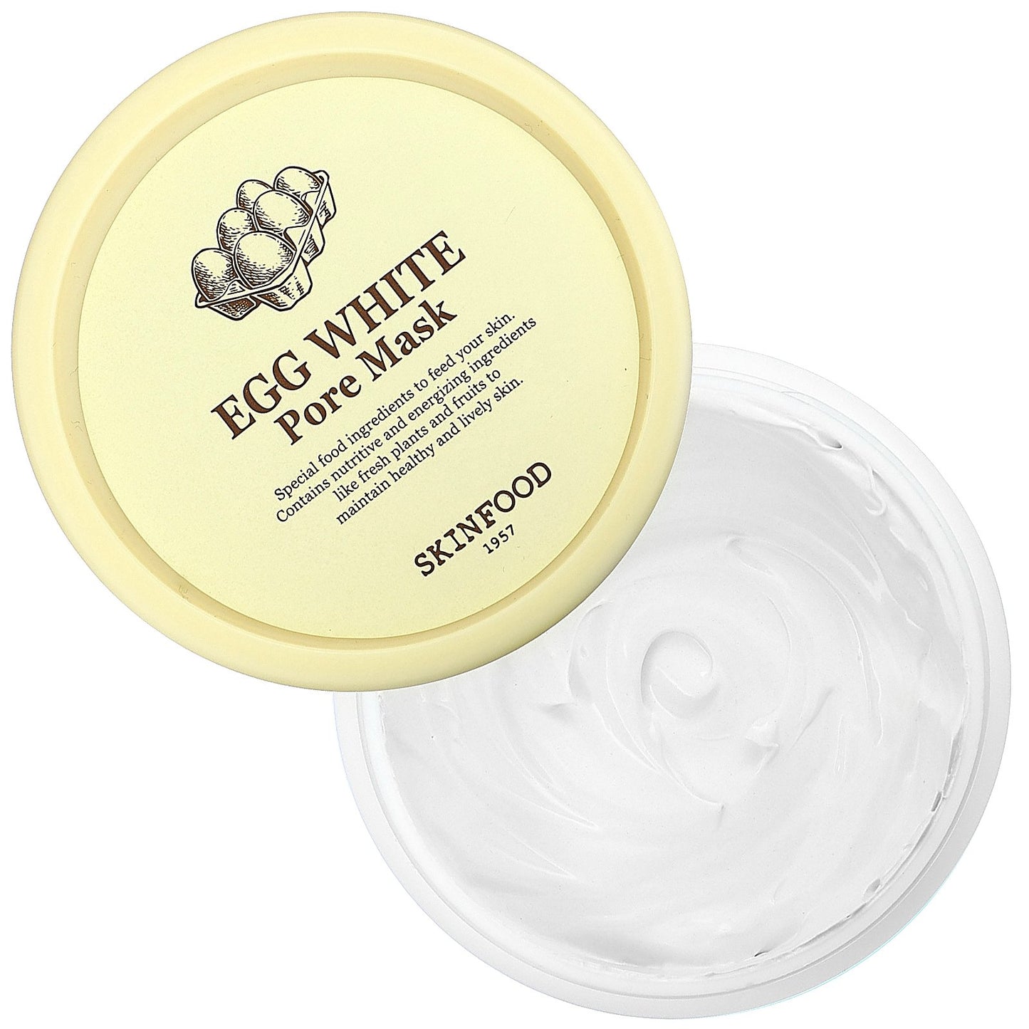 Skinfood, Egg White Pore Beauty Mask, 4.23 oz (120 g)