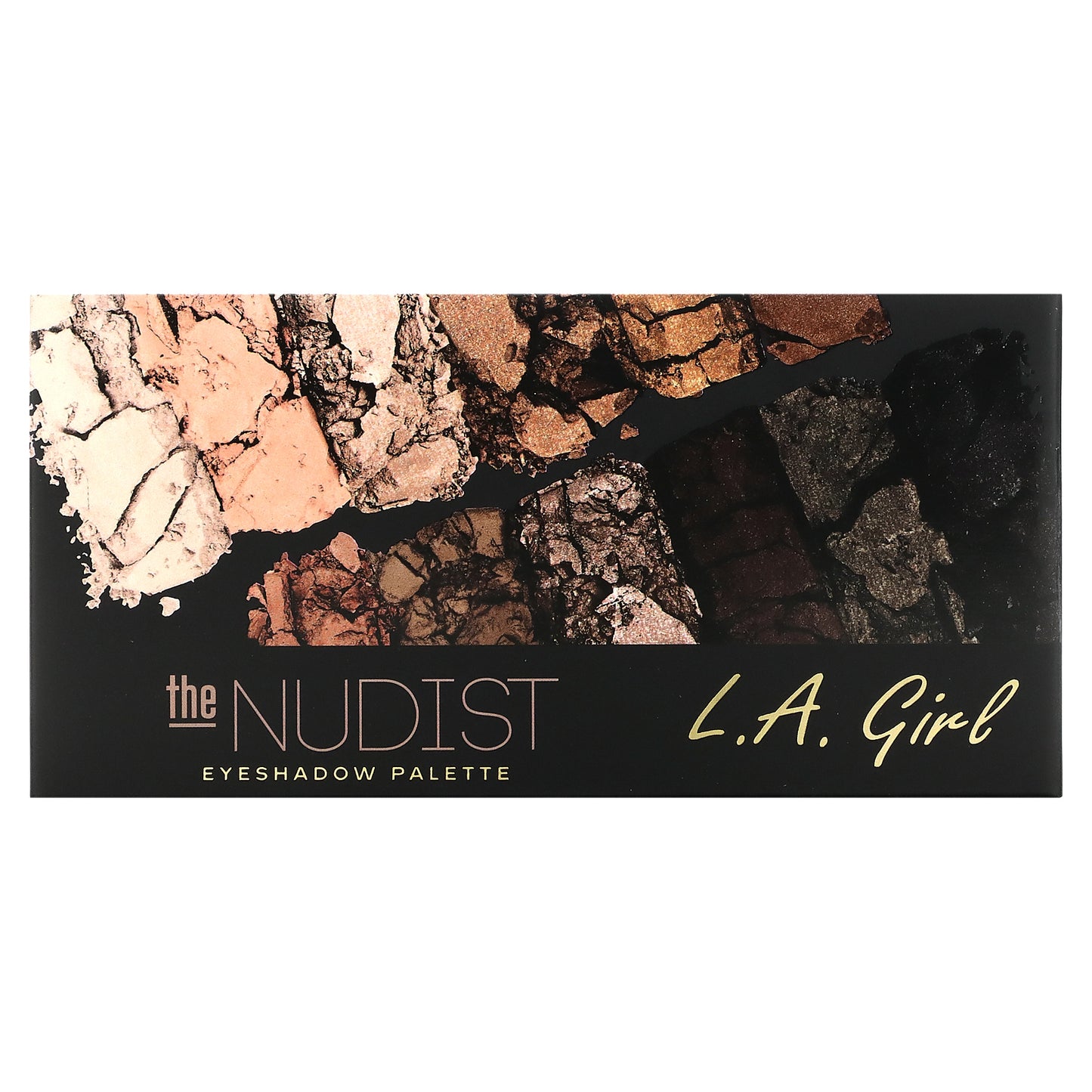 L.A. Girl, Eyeshadow Palette, GES418 The Nudist, 0.42 oz (12 g)