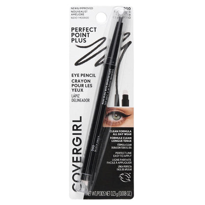 Covergirl, Perfect Point Plus, Eye Pencil, 200 Black Onyx, 0 .008 oz (0.23 g)