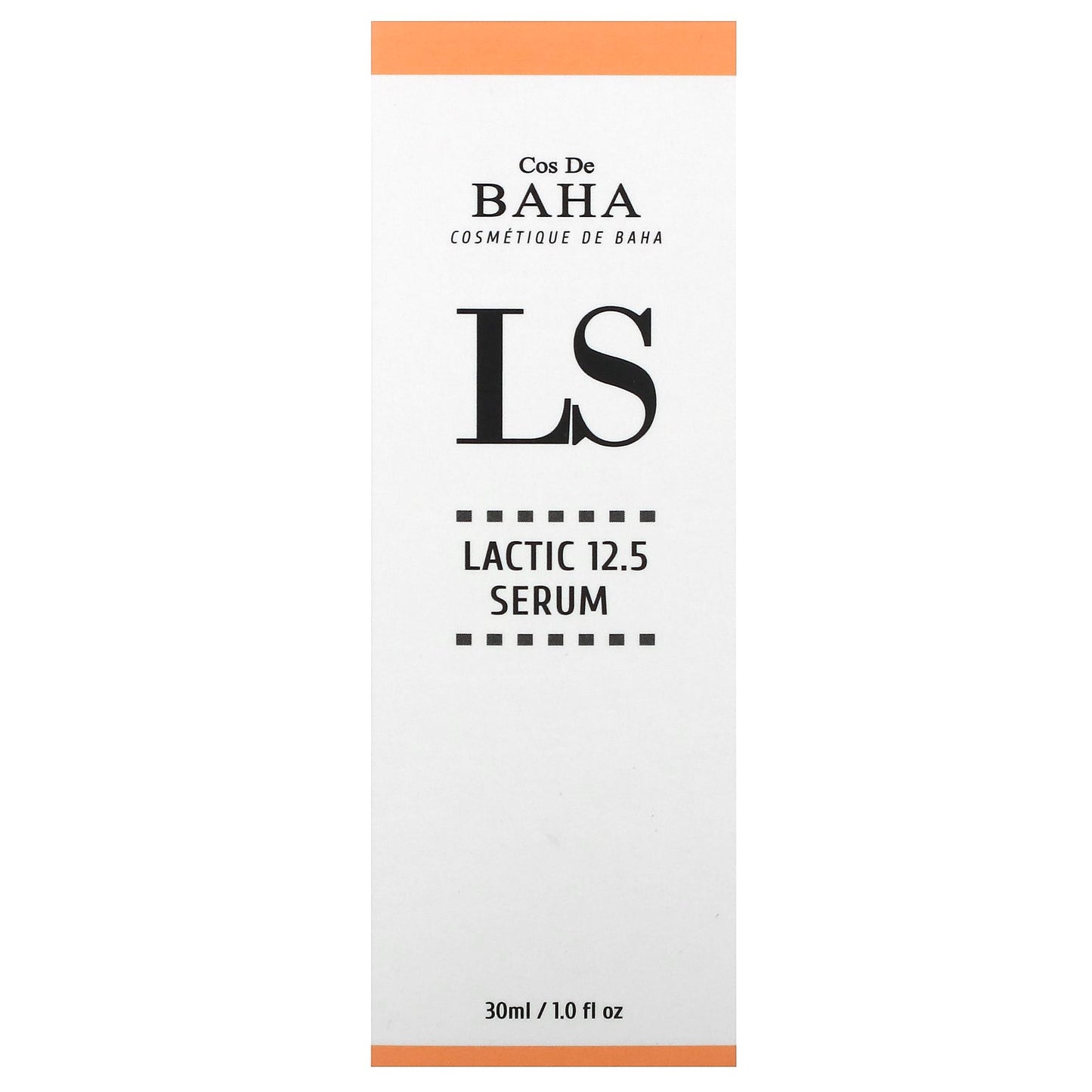 Cos De BAHA, LS, Lactic 12.5 Serum, 1 fl oz (30 ml)