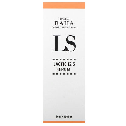 Cos De BAHA, LS, Lactic 12.5 Serum, 1 fl oz (30 ml)