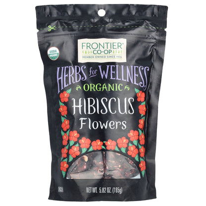 Frontier Co-op, Organic Hibiscus Flowers, 5.82 oz (165 g)