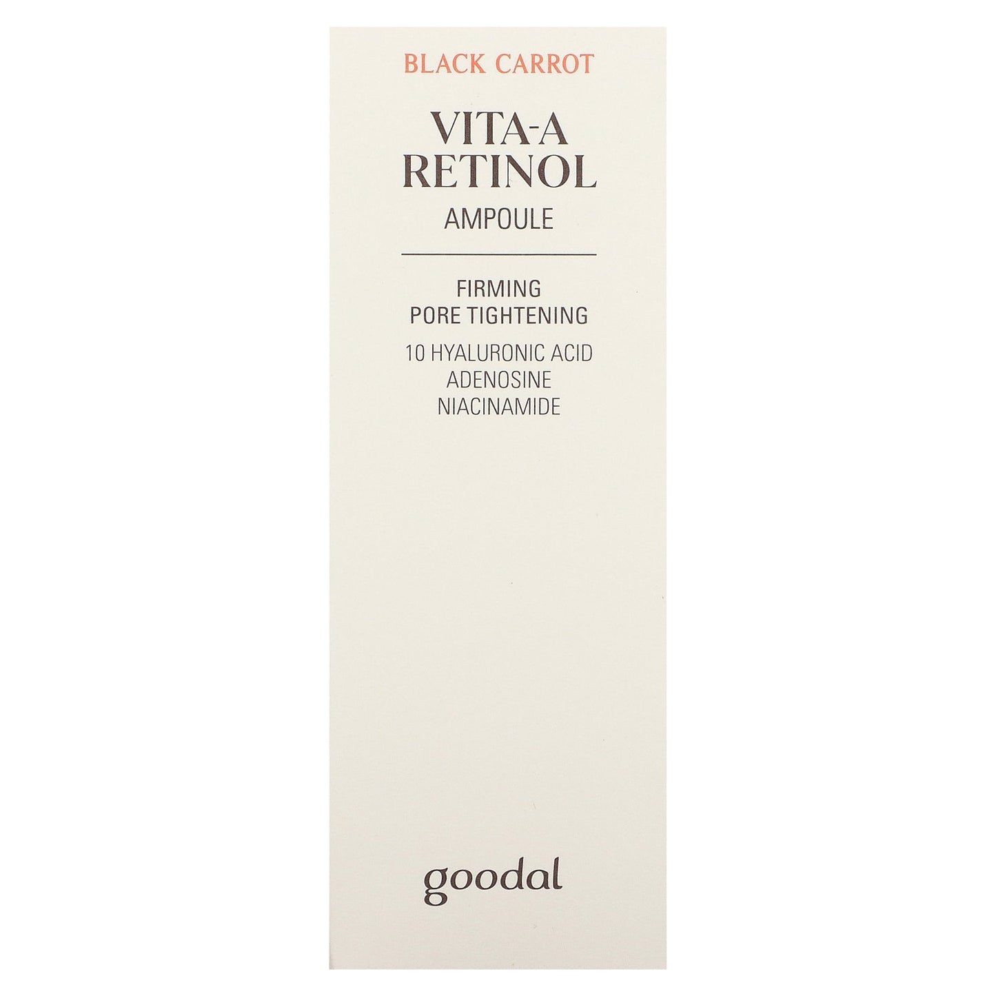 Goodal, Black Carrot, Vita-A Retinol Ampoule, 1.01 fl oz (30 ml)