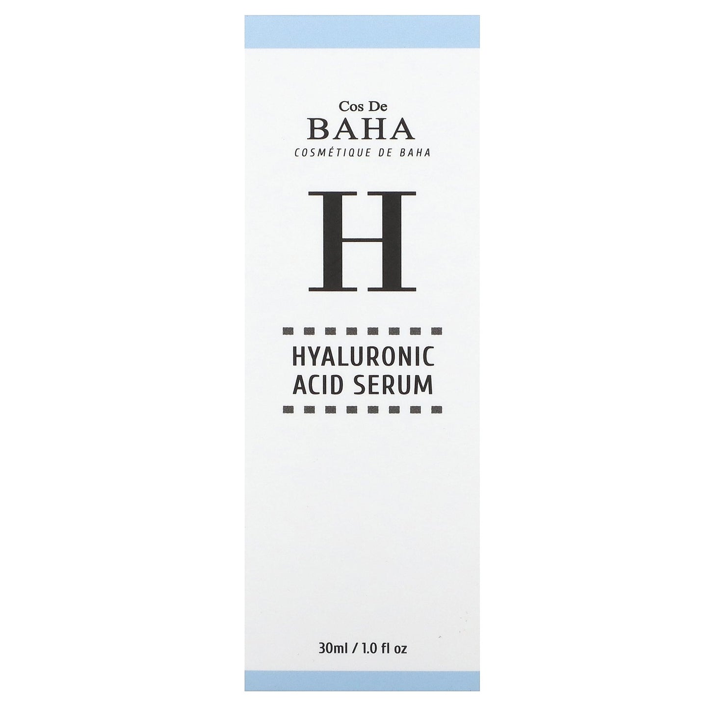 Cos De BAHA, H, Hyaluronic Acid Serum, 1 fl oz (30 ml)