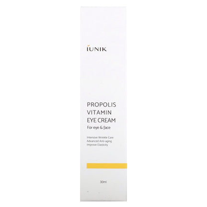 iUNIK, Propolis Vitamin Eye Cream, Eye & Face, 1.01 fl oz (30 ml)