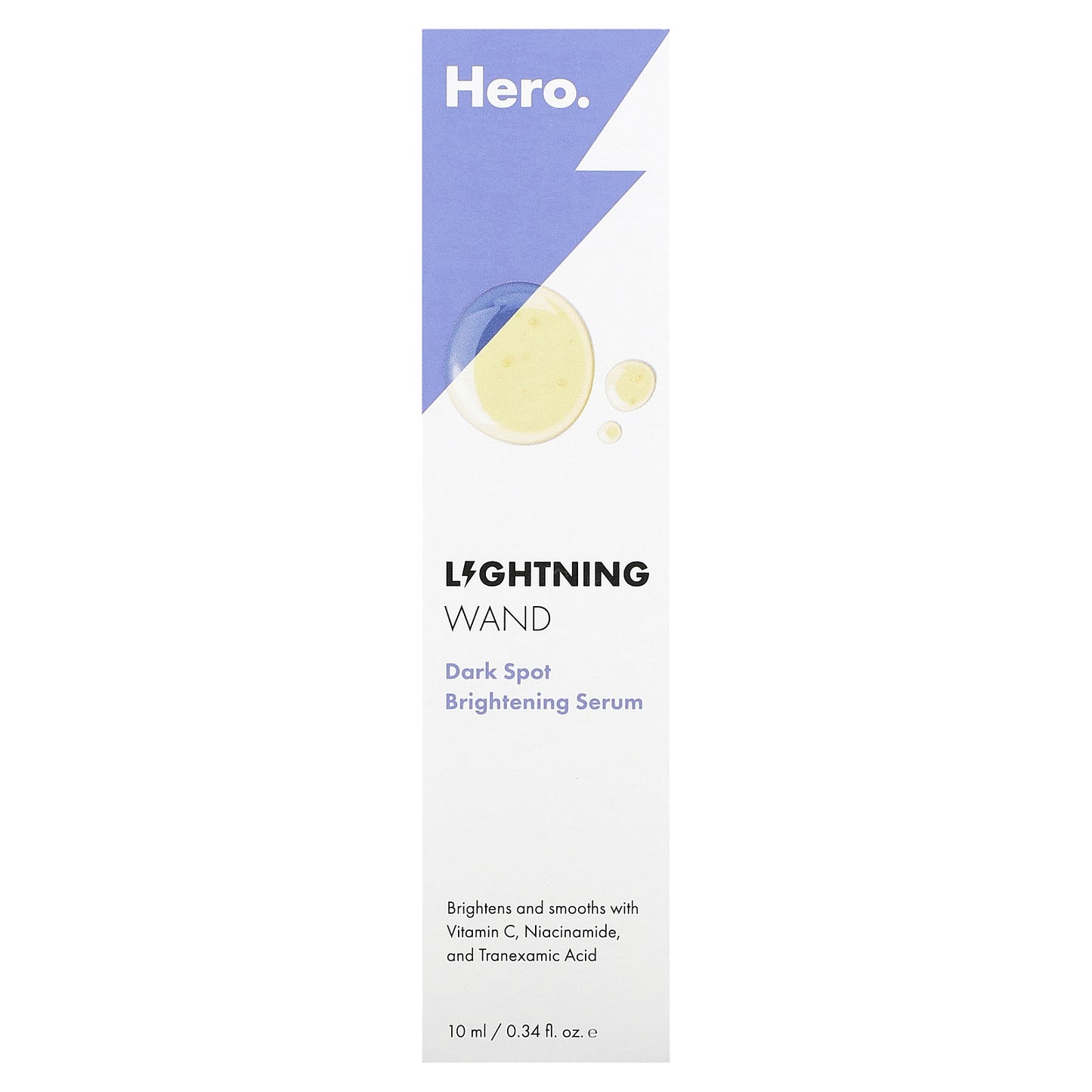 Hero Cosmetics, Lightning Wand, Dark Spot Brightening Serum, 0.34 fl oz (10 ml)