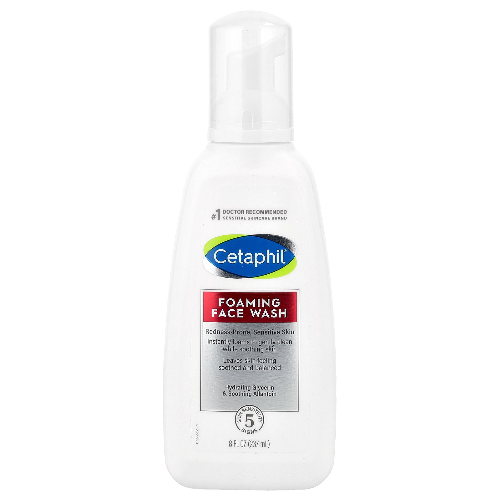 Cetaphil, Foaming Face Wash, 8 fl oz (237 ml)