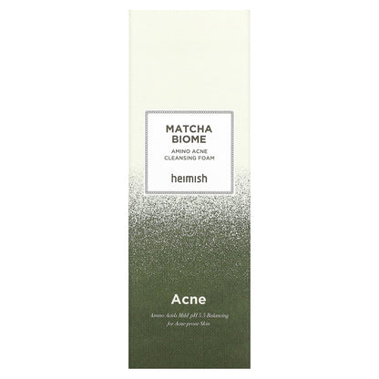 Heimish, Matcha Biome, Amino Acne Cleansing Foam, 5.29 oz (150 g)