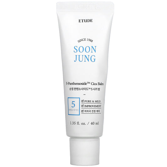 Etude, Soon Jung, 5-Panthensoside Cica Balm, 1.35 fl oz (40 ml)