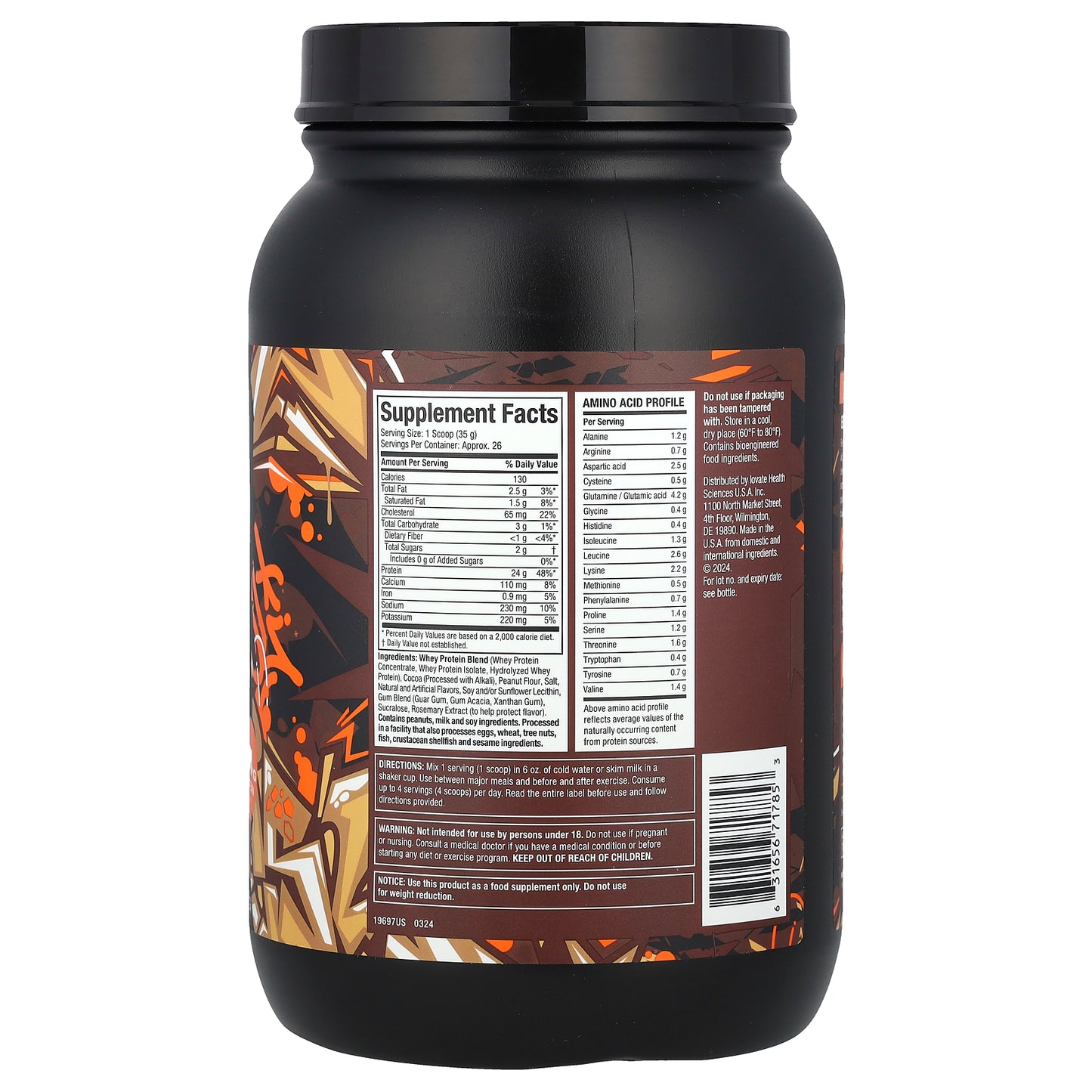 MuscleTech, Nitro-Tech® Whey Gold, Chocolate Peanut Butter, 2 lbs (907 g)