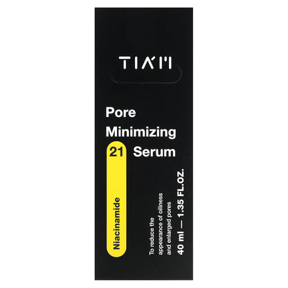 Tiam, Pore Minimizing 21 Serum, 1.35 fl oz (40 ml)