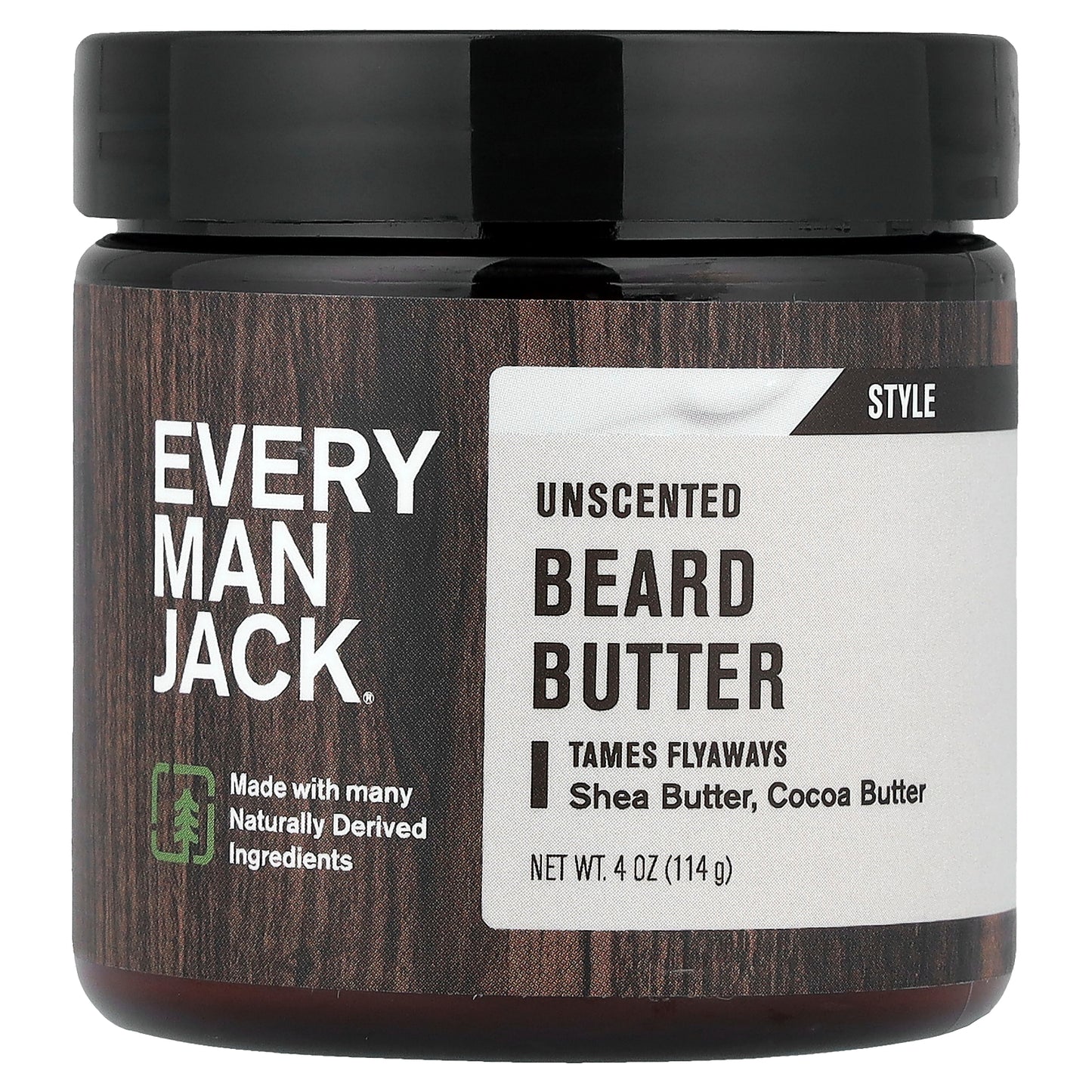 Every Man Jack, Beard Butter, Unscented, 4 oz (114 g)