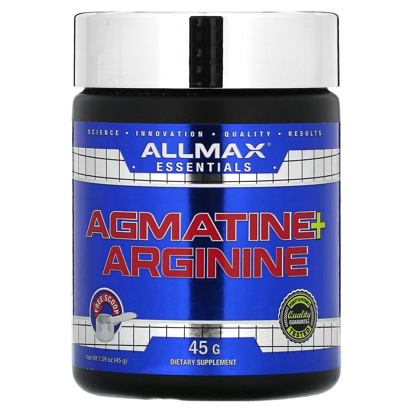 ALLMAX, Essentials, Agmatine + Arginine, 1.59 oz (45 g)