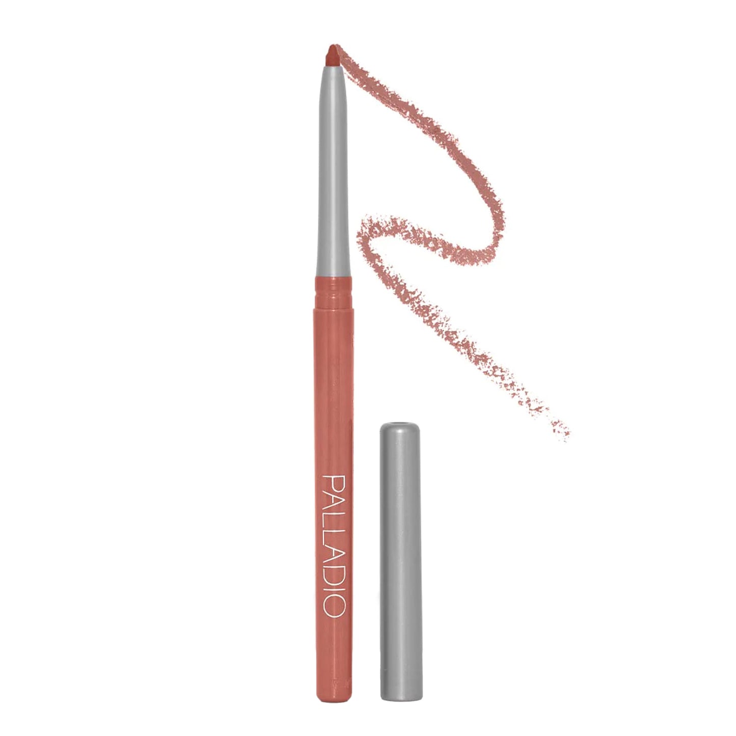 Palladio, Retractable Waterproof Lip Liner, Nearly Nude PRL12, 0.01 oz (0.28 g)