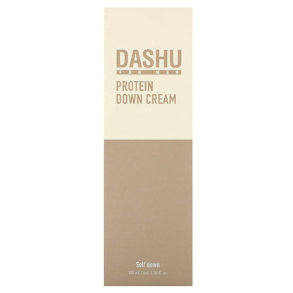 Dashu, For Men, Protein Down Cream, 3.38 fl oz (100 ml)