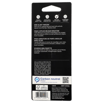 Tweezerman, Mini Slant Tweezer, 1 Count