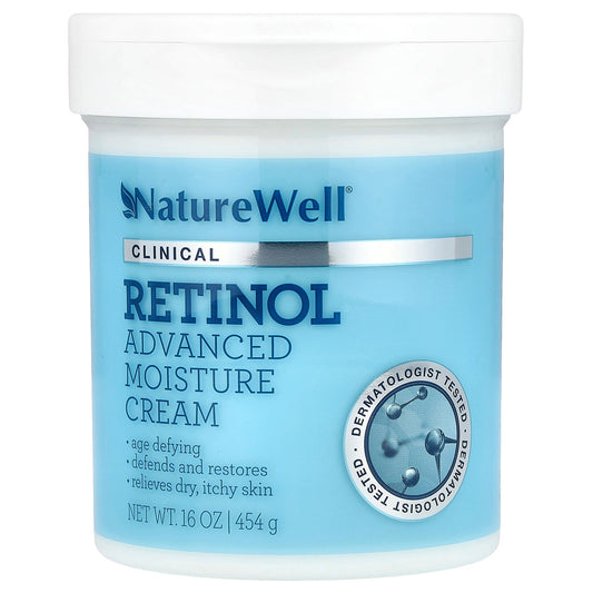 Naturewell, Retinol, Advanced Moisture Cream, 16 oz (454 g)