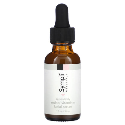 Sympli Beautiful, Serumdipity, Retinol Vitamin A Facial Serum, 1 fl oz (30 ml)