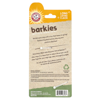 Arm & Hammer, Barkies For Moderate Chewers, Dental Toy For Dogs, Tree Bark, Chicken, 1 Toy