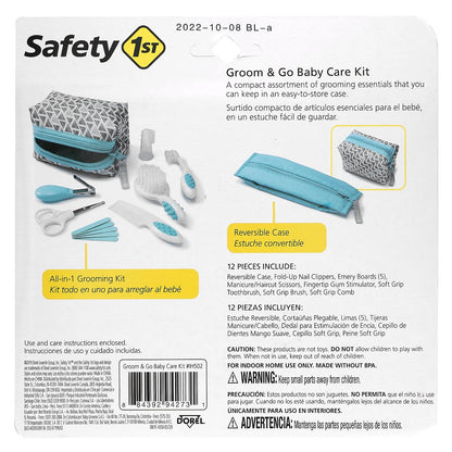 Safety 1st, Groom & Go Baby Care Kit, 12 Piece Kit