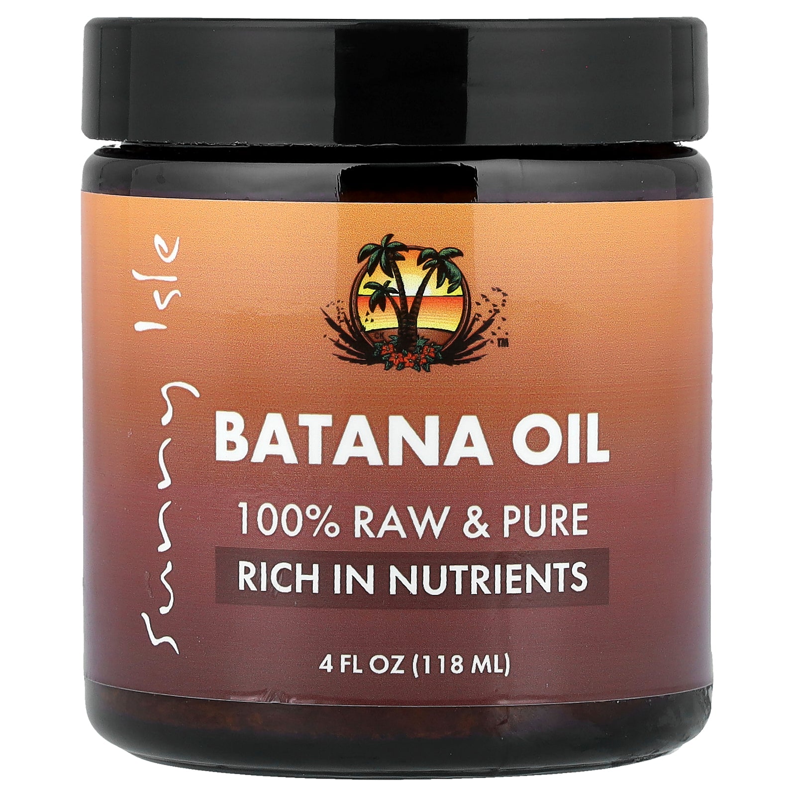 Sunny Isle, 100% Raw & Pure Batana Oil, 4 fl oz (118 ml)