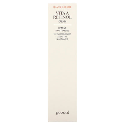 Goodal, Black Carrot, Vita-A Retinol Cream, 1.69 fl oz (50 ml)