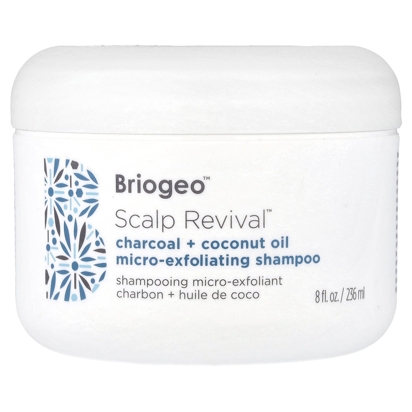 Briogeo, Scalp Revival™, Charcoal + Coconut Oil Micro-Exfoliating Shampoo, 8 fl oz (236 ml)