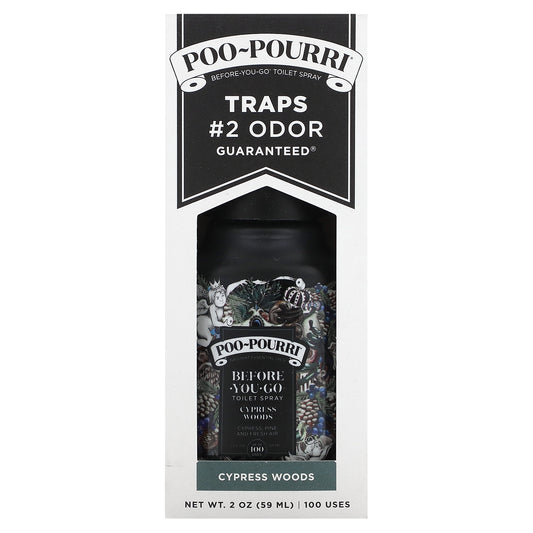 Poo-Pourri, Before-You-Go® Toilet Sprays, Cypress Woods, 2 oz (59 ml)