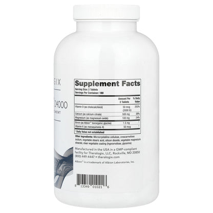 Theralogix, TheraCal D4000, 360 Tablets