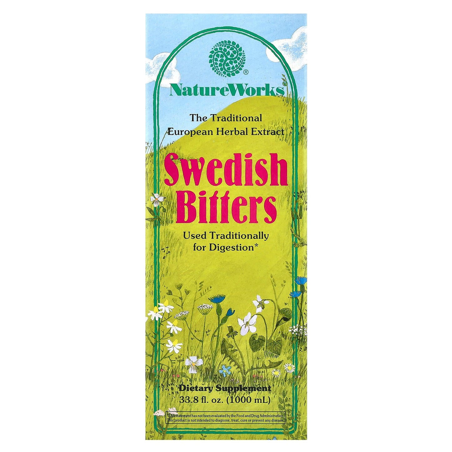 Nature's Way, NatureWorks, Swedish Bitters, 33.8 fl oz (1,000 ml)
