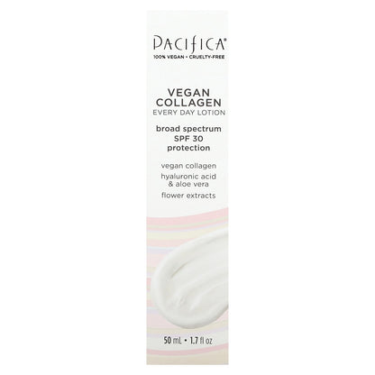 Pacifica, Vegan Collagen, Every Day Lotion, SPF 30, 1.7 fl oz (50 ml)