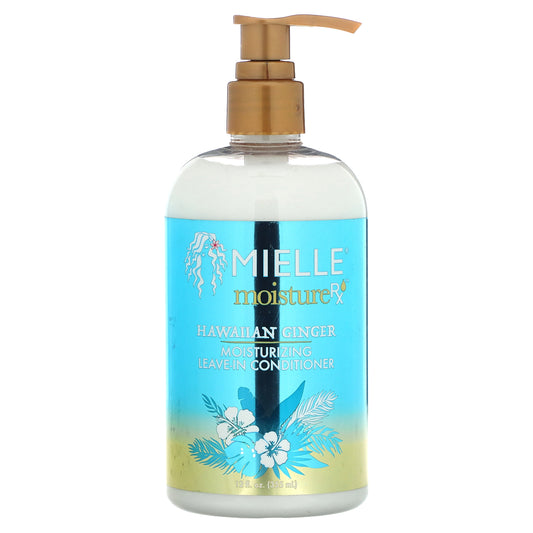 Mielle, Moisture RX, Moisturizing Leave-In Conditioner, Hawaiian Ginger, 12 fl oz (355 ml)