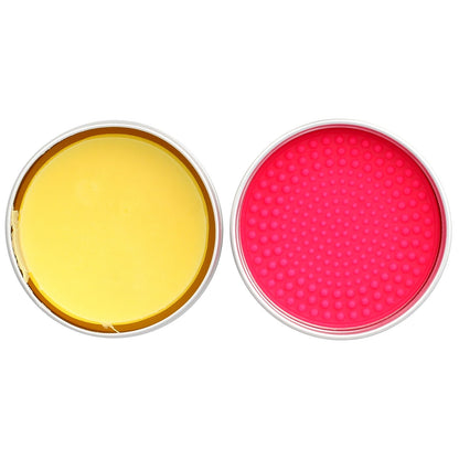 J.Cat Beauty, Lemon-Aid, Makeup Brush Soap With Silicone Cleaning Pad, 1.06 oz (30 g)