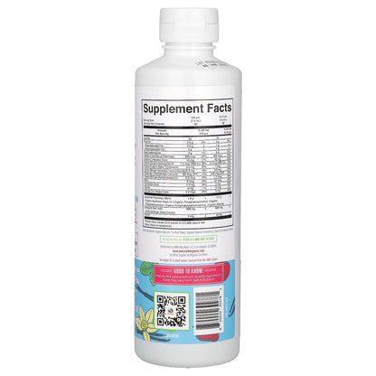 MaryRuth's, Organic Kids Multivitamin Liposomal, Ages 4-13 Years, Strawberry Cherry Vanilla, 15.22 fl oz (450 ml)