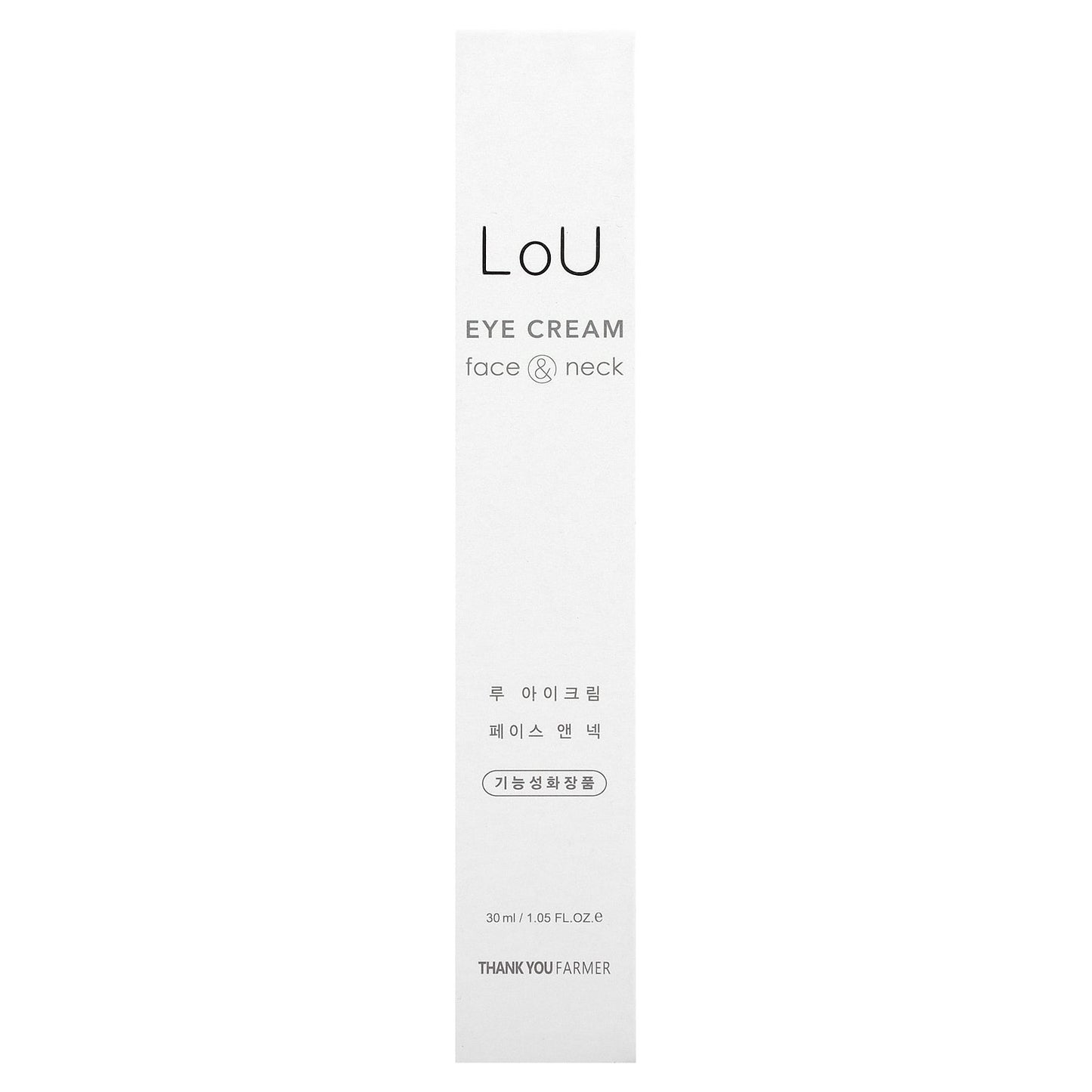 Thank You Farmer, Lou Eye Cream, Face & Neck, 1.05 fl oz (30 ml)