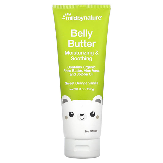 Mild By Nature, Belly Butter, Vanilla Orange, 8 oz (227 g)