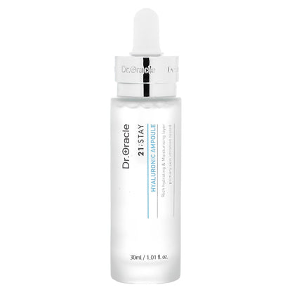 Dr. Oracle, 21;Stay, Hyaluronic Ampoule, 1.01 fl oz (30 ml)