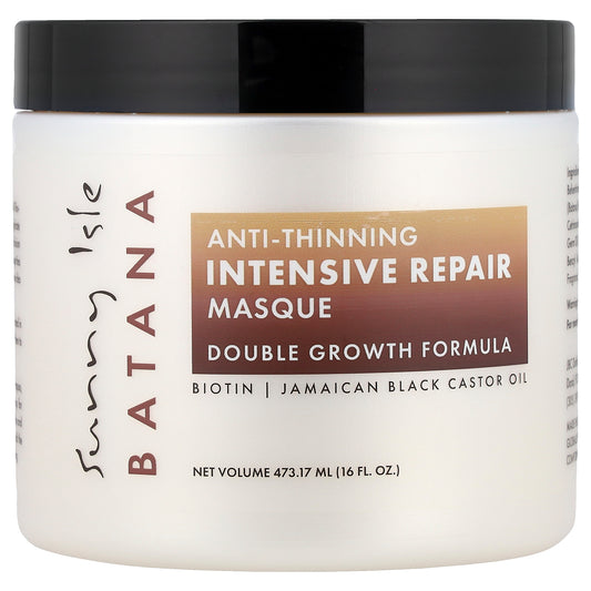 Sunny Isle, Batana, Anti-Thinning Intensive Repair Masque, 16 fl oz (473.17 ml)