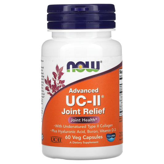NOW Foods, Advanced UC-II® Joint Relief, 60 Capsules