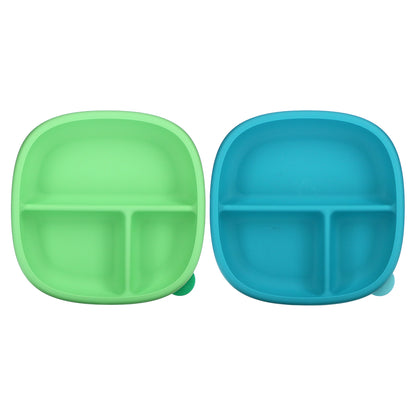 NUK, Suction Plates, 6+ Months, 2 Pack