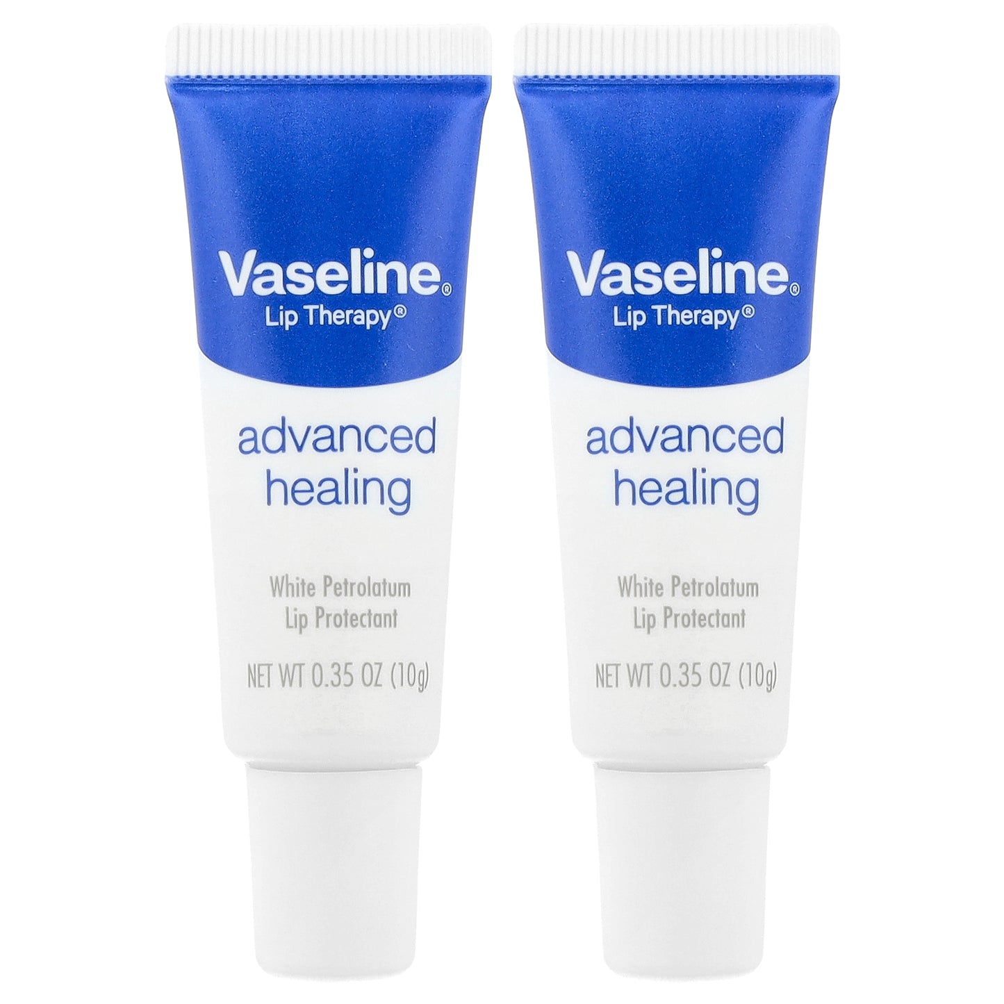 Vaseline, Lip Therapy®, Advanced Healing, 2 Tubes, 0.35 oz (10 g) Each